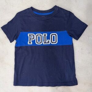 Polo by Ralph Lauren Kids Navy and Blue Polo Shirt
